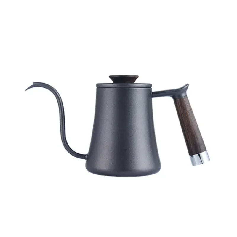 Presso Kettle 304 Stainless Steel Pour Over 600ml - BLACK