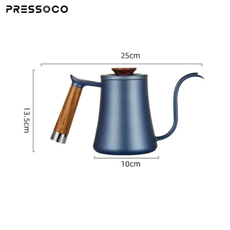 Presso Kettle 304 Stainless Steel Pour Over 600ml - Blue 02