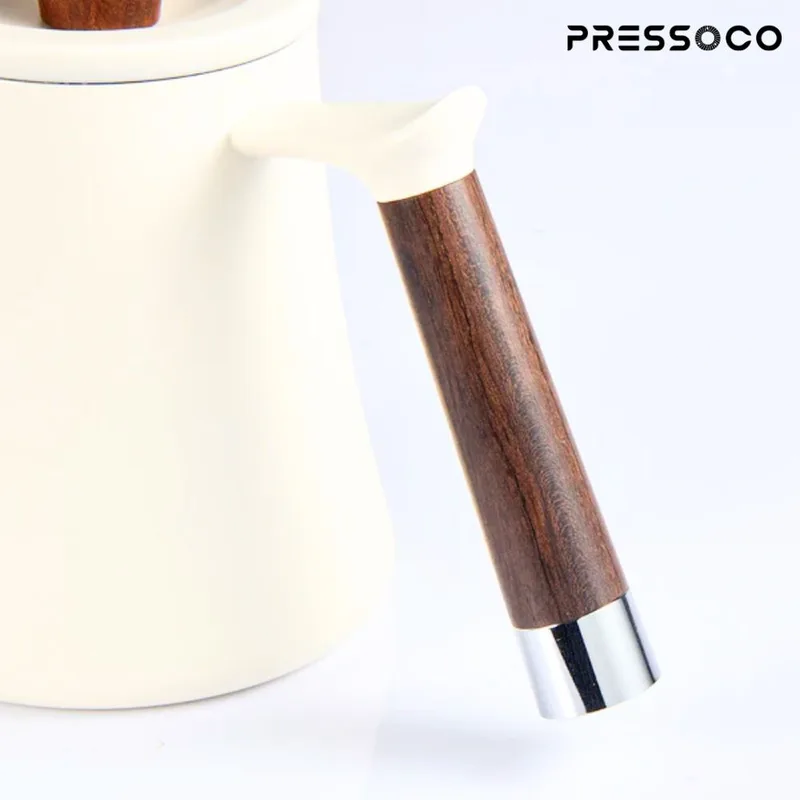 Presso Kettle 304 Stainless Steel Pour Over 600ml - White Rice 09