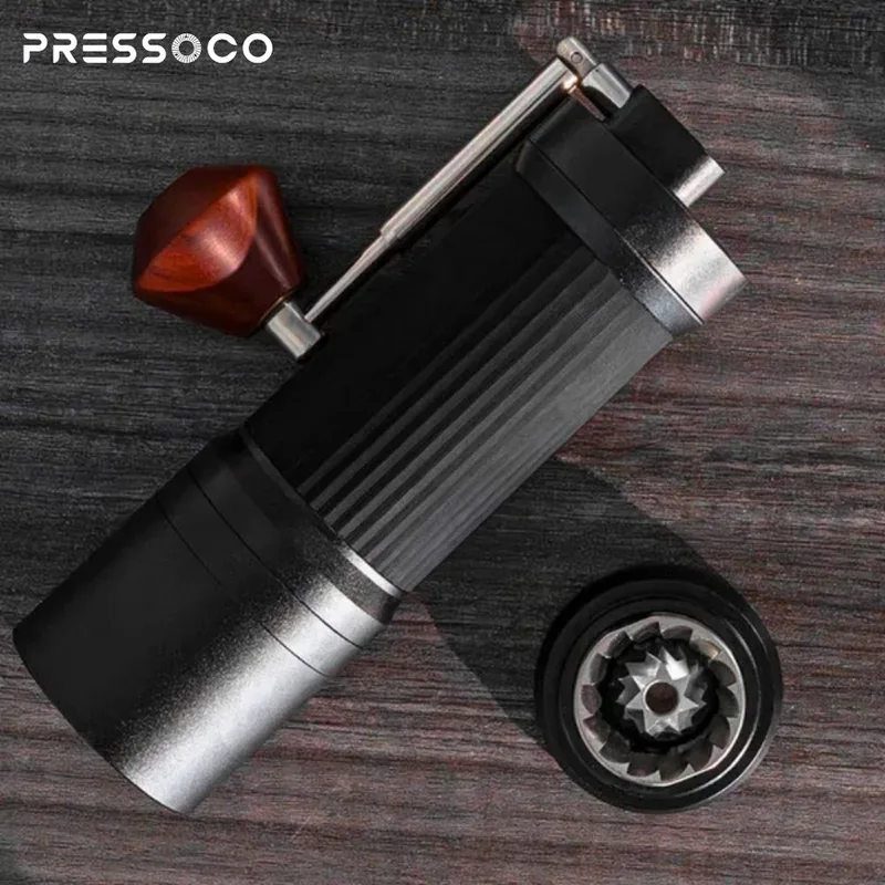 Presso Valor Hand Grinder CNC 304, Black 04