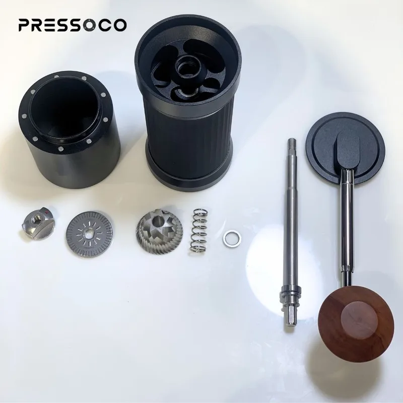 Presso Valor Hand Grinder CNC 304, Black 07