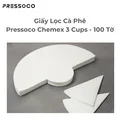 Pressoco Coffee Paper Filter Chemex 3 cups (100 tờ) 02
