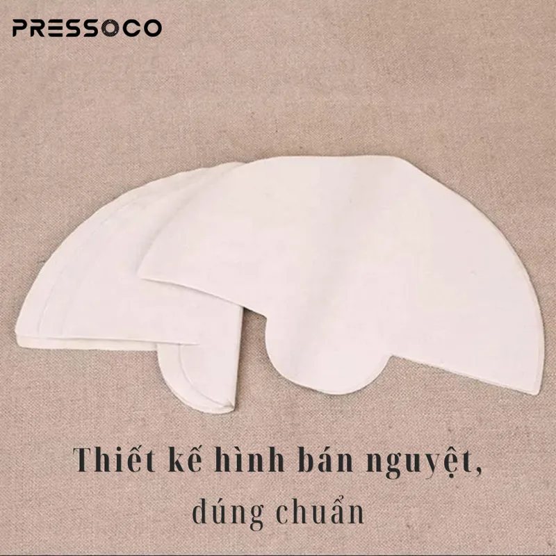 Pressoco Coffee Paper Filter Chemex 3 cups (100 tờ) 03