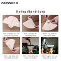 Pressoco Coffee Paper Filter Chemex 3 cups (100 tờ) 07