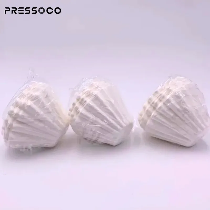 Pressoco Coffee Paper Filter Wave W-185 (185*50 mm) 09