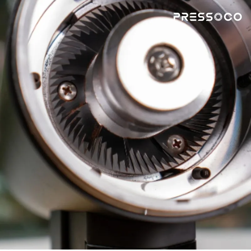 Pressoco DF83V Grinder DLC Espresso, 83mm Black 680W 06