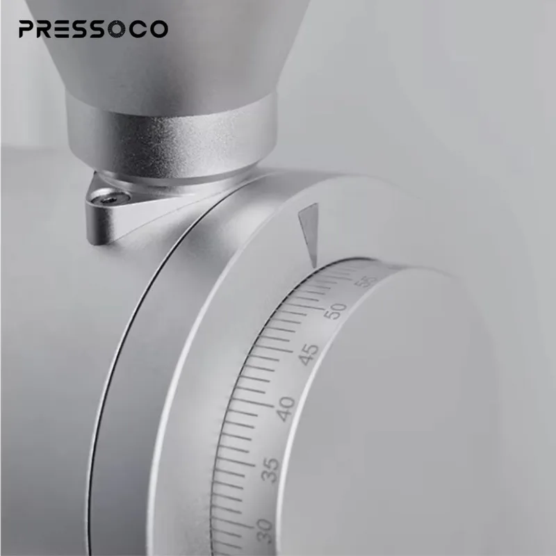 Pressoco DF83V Grinder DLC Espresso, 83mm Silver 680W 04