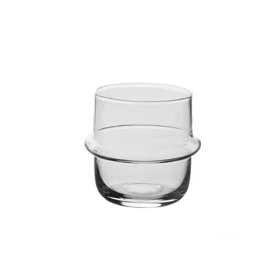 Pressoco Diamond Double Glass Cup, 300ml