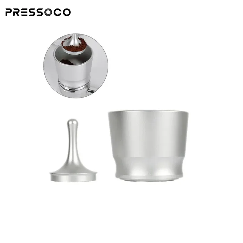 Pressoco - Dosing Cup Aluminum Alloy Holder 58mm/EK43 - Silver 02