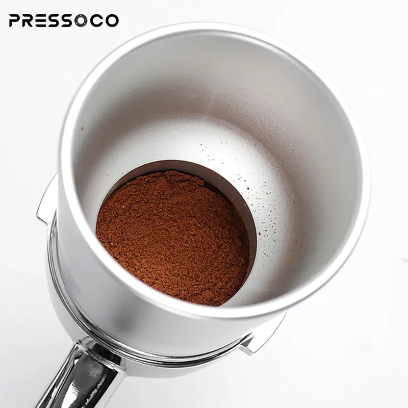 Pressoco - Dosing Cup Aluminum Alloy Holder 58mm/EK43 - Silver 08