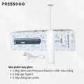 Pressoco Electric milk frother USB, White 03