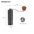 Pressoco Hand Grinder 420CNC Black - Lưỡi xay 5 cạnh 02