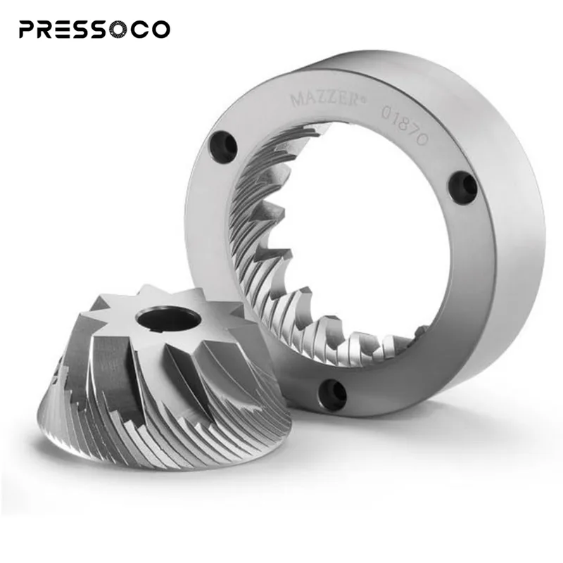 Pressoco Hand Grinder 420CNC Black - Lưỡi xay 5 cạnh 04