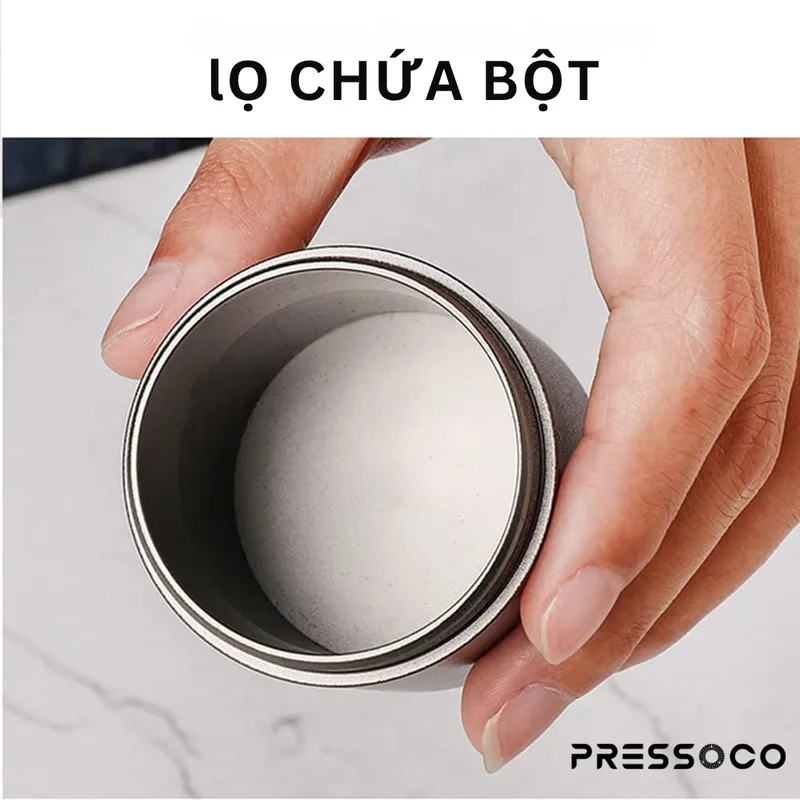 Pressoco Hand Grinder 420CNC Silver - Lưỡi xay 5 cạnh 05