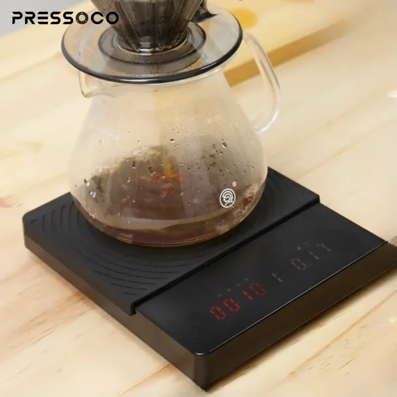 Pressoco K99E Coffee Scale Digital Black 2000g, 0.1g 09