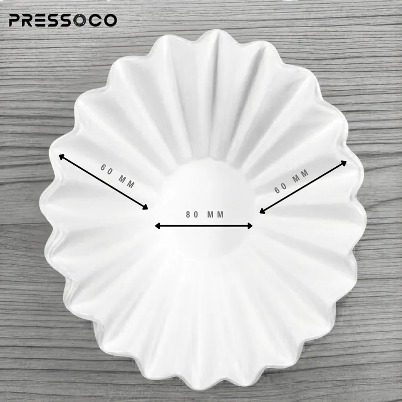 Pressoco Paper filter basket B03 - 20cm - 100 tờ 02