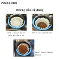 Pressoco Paper filter basket B03 - 20cm - 100 tờ 07
