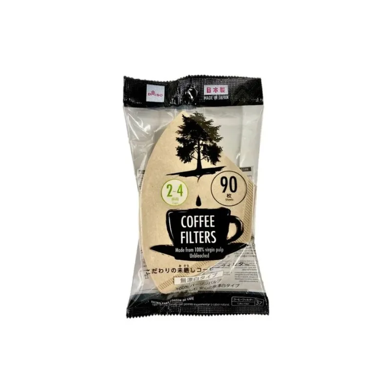 Pressoco Paper Filter Trapezoid Brown 2-4 cups