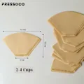 Pressoco Paper Filter Trapezoid Brown 2-4 cups 03