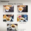Pressoco Paper Filter Trapezoid Brown 2-4 cups 07