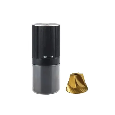 PRESSOCO Portable Electric grinder - Gen Z 38mm | USB Rechargeable -Black