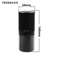 PRESSOCO Portable Electric grinder - Gen Z 38mm | USB Rechargeable -Black 02