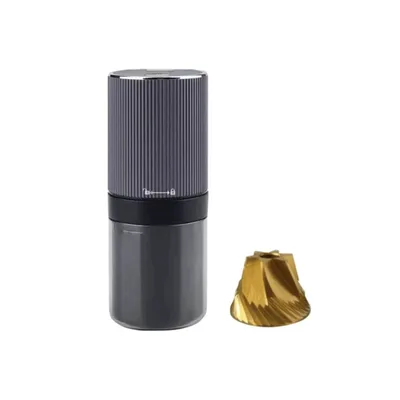 PRESSOCO Portable Electric grinder - Gen Z 38mm | USB Rechargeable - Gray