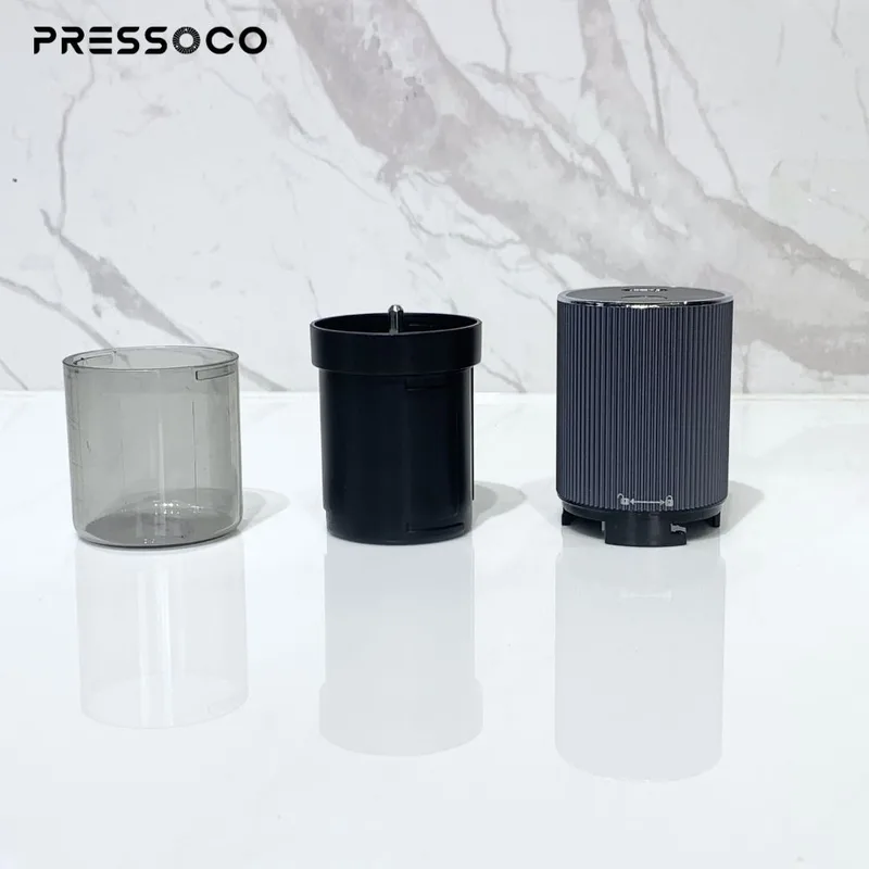 PRESSOCO Portable Electric grinder - Gen Z 38mm | USB Rechargeable - Gray 04