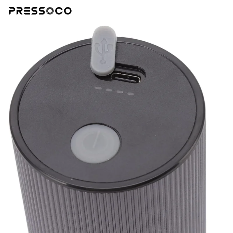 PRESSOCO Portable Electric grinder - Gen Z 38mm | USB Rechargeable - Gray 06