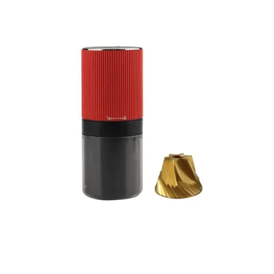 PRESSOCO Portable Electric grinder - Gen Z 38mm | USB Rechargeable - Red