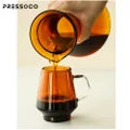 Pressoco Set Glass Pour Over - Amber (Drip Pot + Dripper) 05