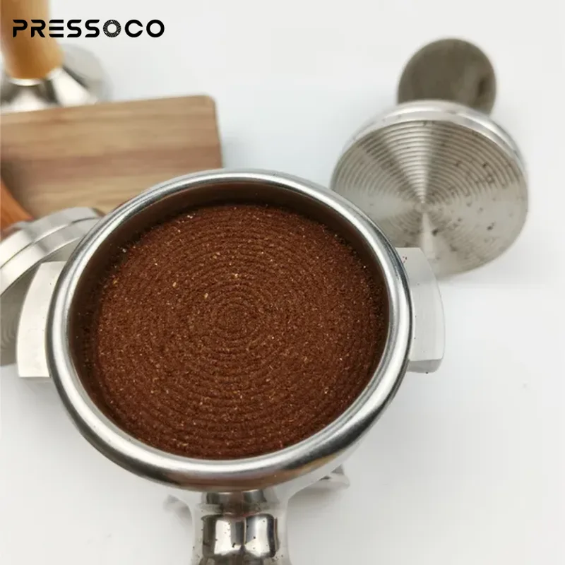 Pressoco Tamper 58.5mm, Gỗ tự nhiên 02