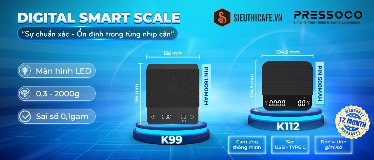 Pressoco Digital Smart Scale K99 & K112